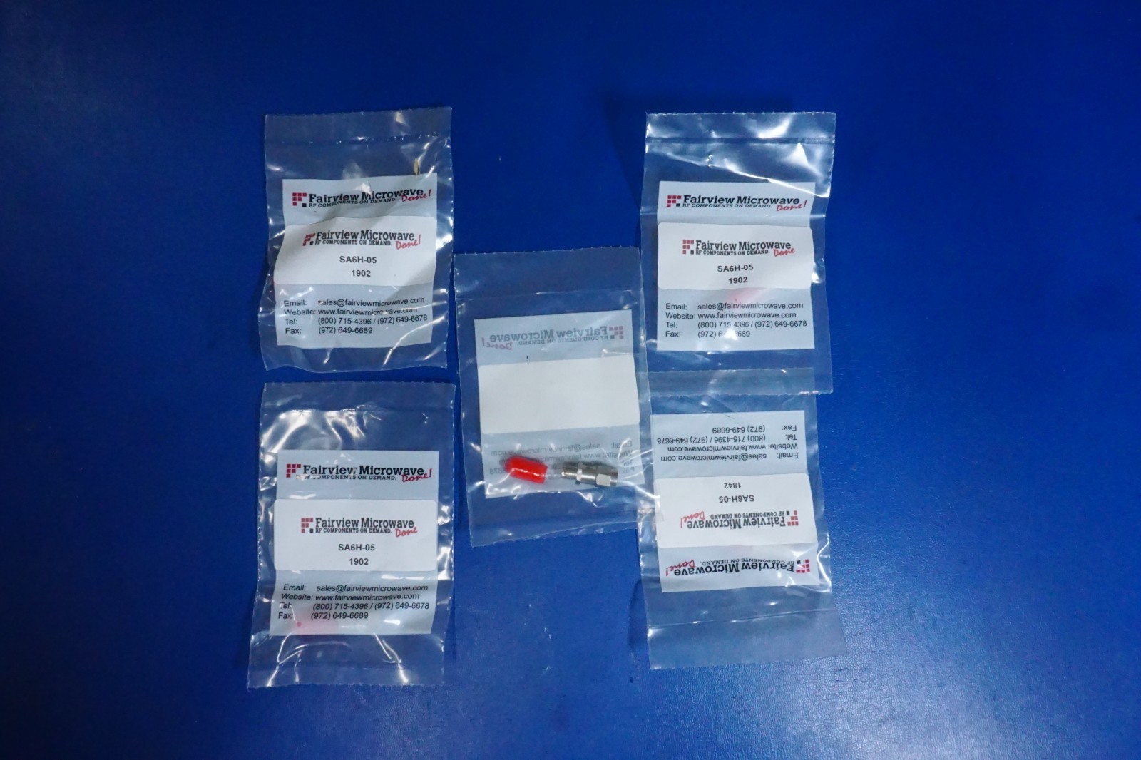 5 Fairview Microwave SA6H-05 5dB SMA M to SMA F RF Fixed Attenuator 2W 6GHz