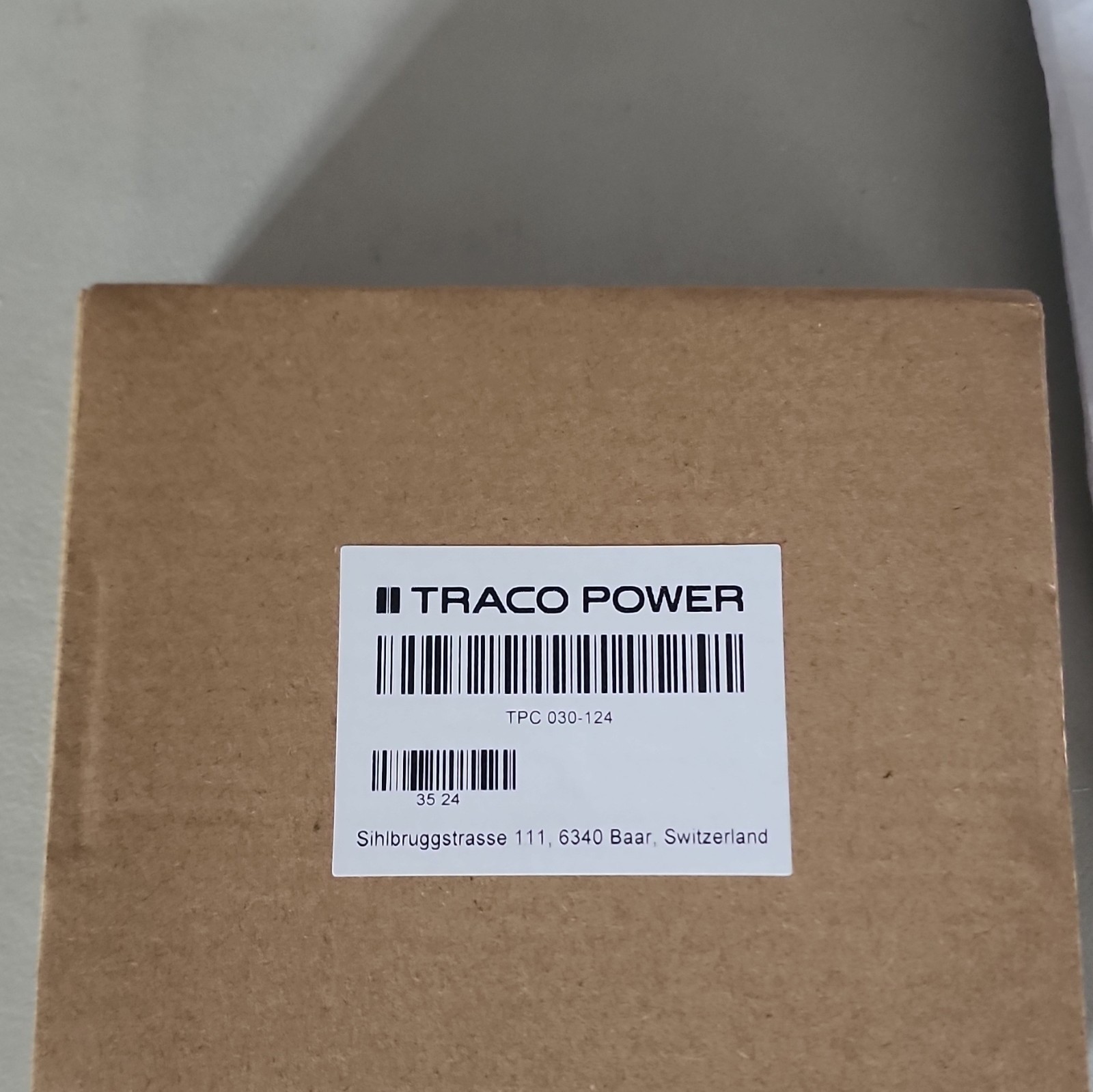 TRACO POWER TPC 030-124 DIN Rail Mount Industrial Power Supply