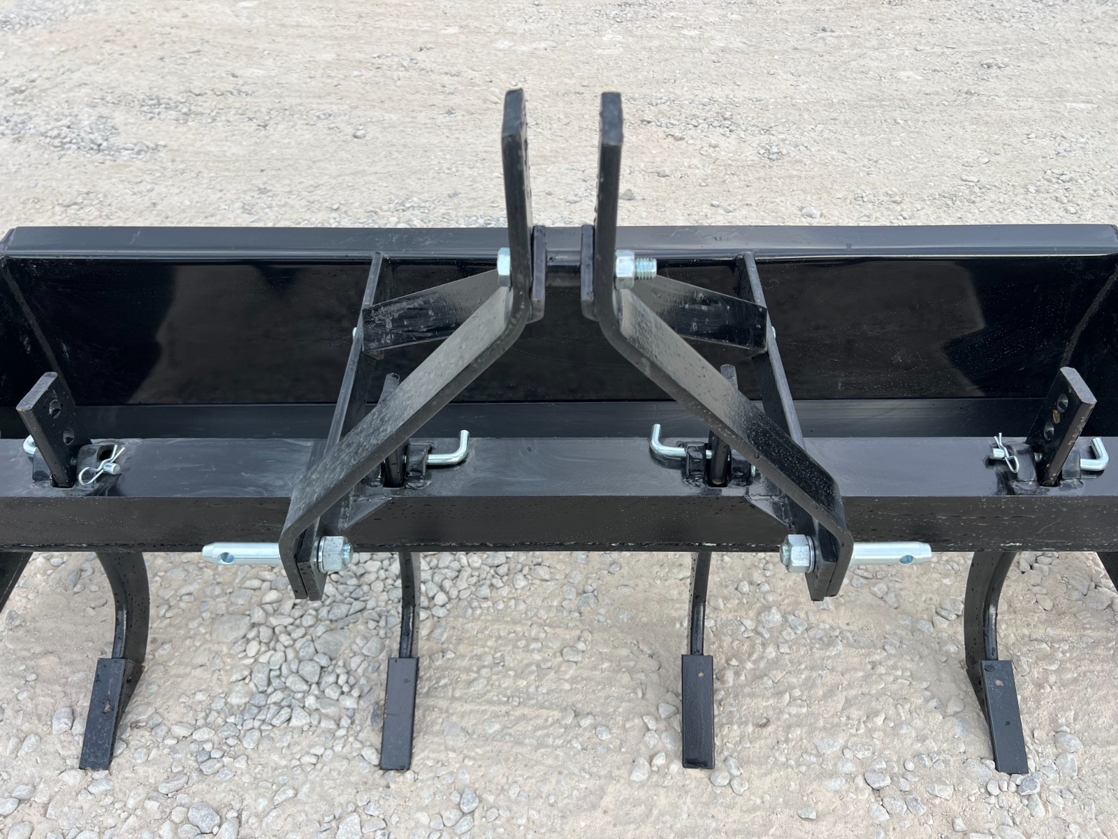 PROWORKS 60″ Box Blade 3 Point Hitch Tractor Scraper Grader 5ft USA 4 Ripper