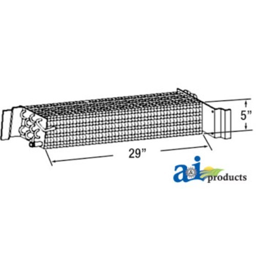 Air Conditioner, Evaporator Fits John Deere 2940 2350 2550 2750 3055 3150 3255