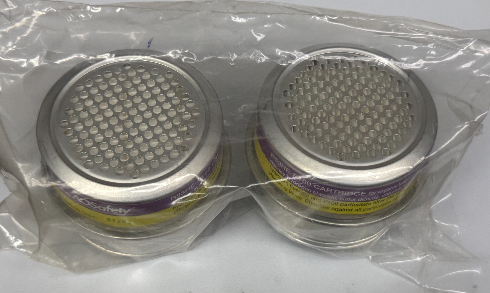 AO SAFETY R53HE-P100 Replacement Cartridges – 2 pack