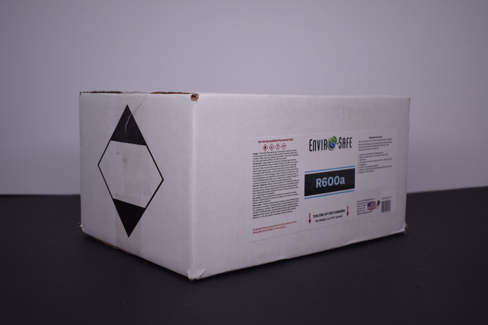 R-600a Refrigerant Inverted Piercing 6 oz Case/4 #8070