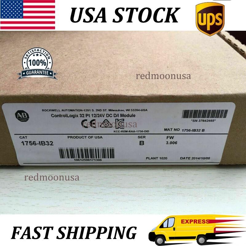 AB New Factory Sealed 1756-IB32 SER B ControlLogix 32 Pt D/I Module 1756IB32