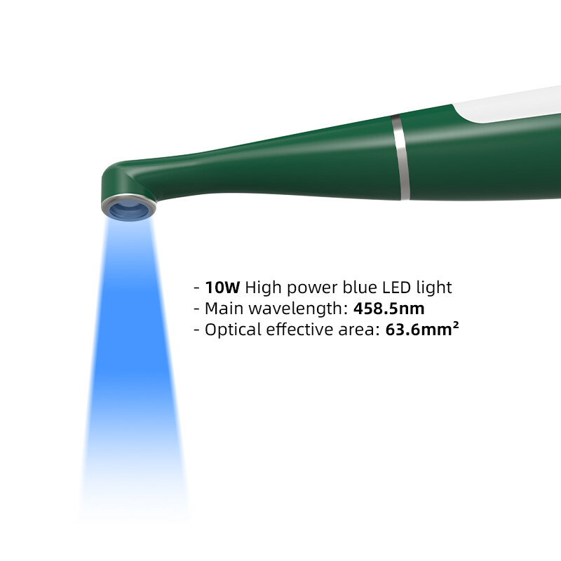 Dental Curing Light LED Resin Cure Lamp Style 2000mw/cm² 1 Second Curing Light