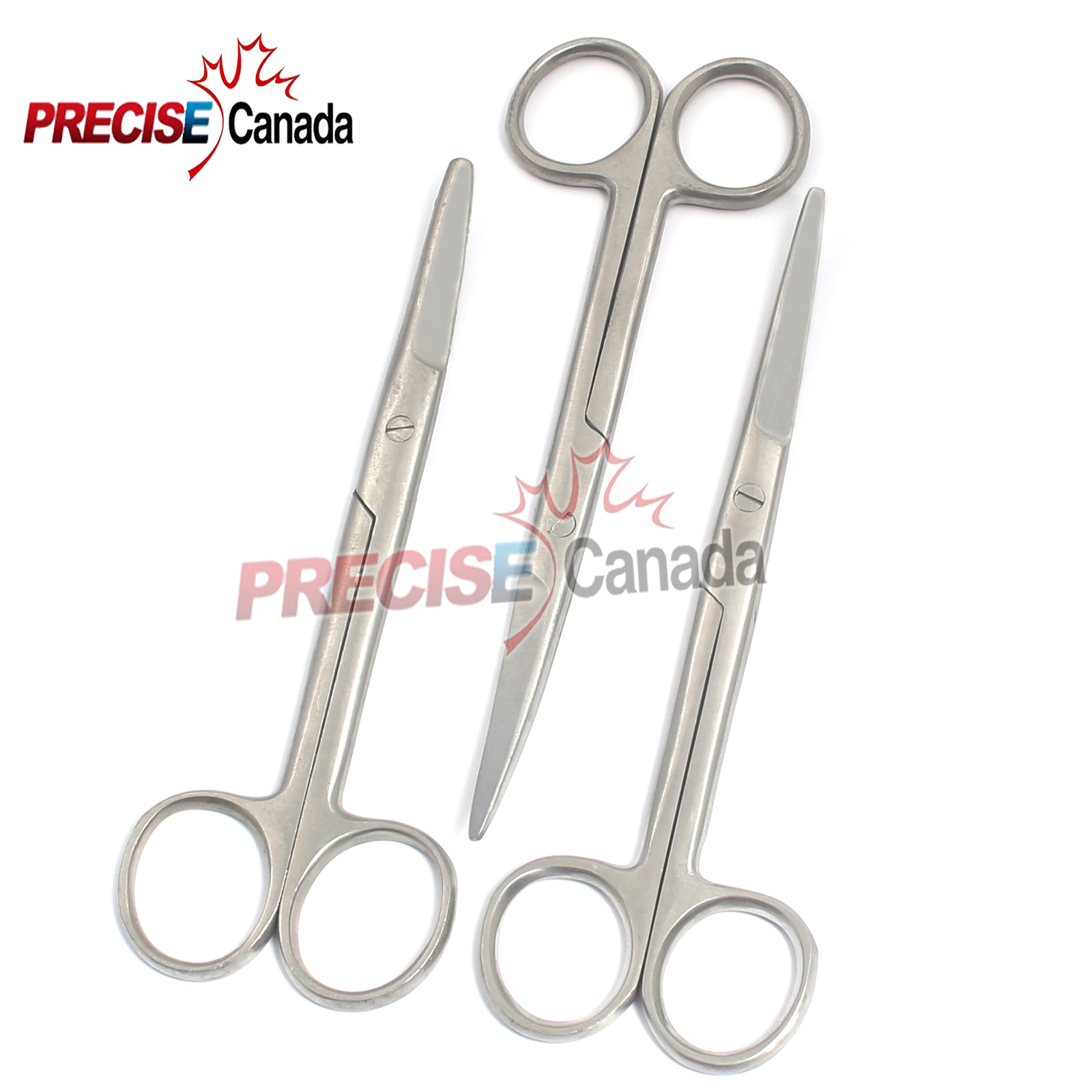 PRECISE CANADA 3 Mayo Scissors 5.5″ Curved Surgical Instruments
