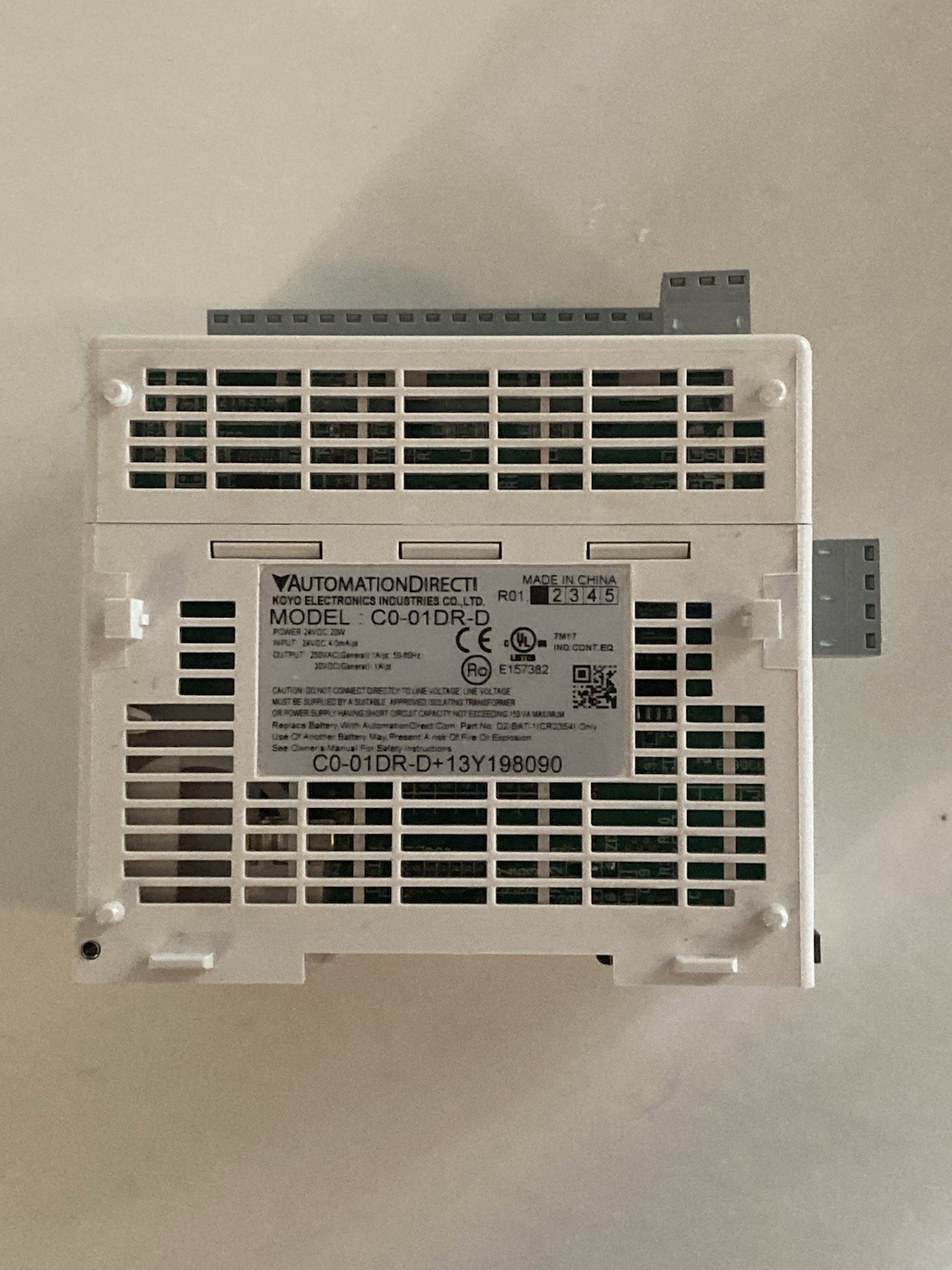 AutomationDirect CLICK Koyo C0-01DR-D PLC