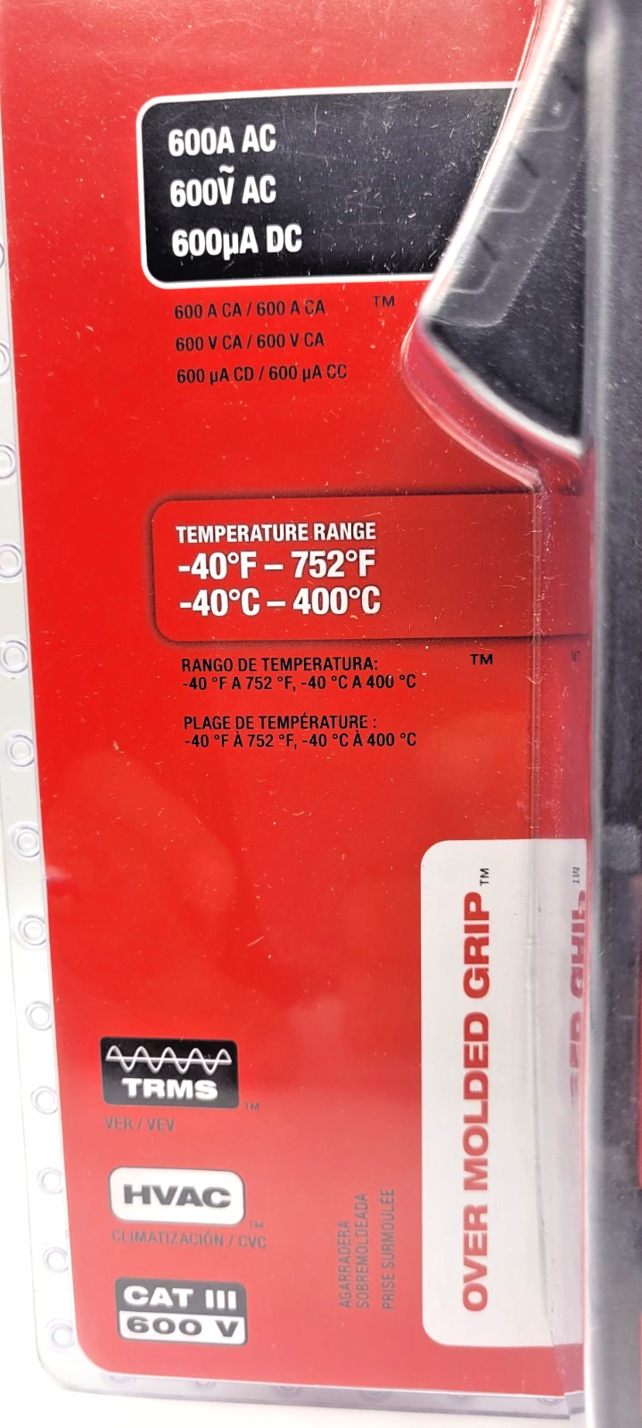 Milwaukee 2236-20 Clamp Meter for HVAC/R – Red