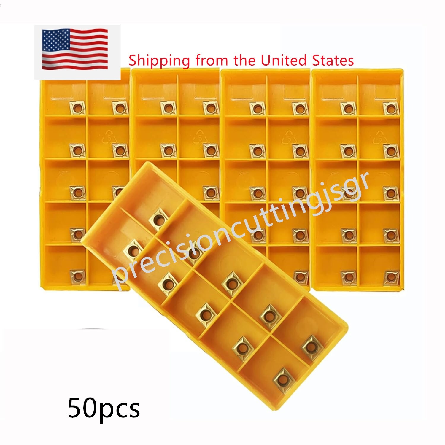 50pc CCMT060204 251 CCMT21.51 Carbide Insert CNC lathe milling turning Insert