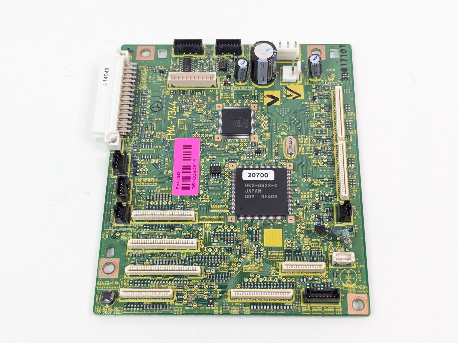 Original Canon imageRUNNER C1030 FM4-7343 DC Controller PCB Assembly OEM