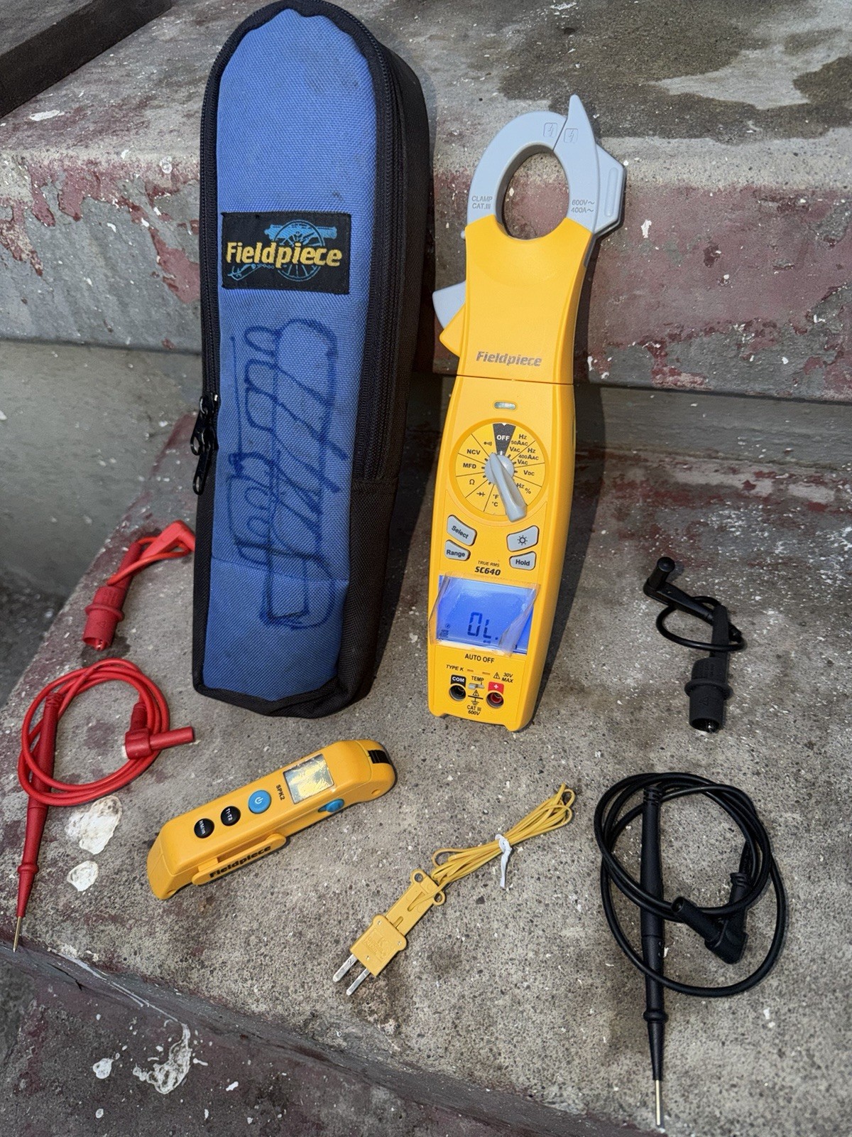 Fieldpiece Sc640 Digitalclampmeter, Trms, 400A, 600Vac+spk2