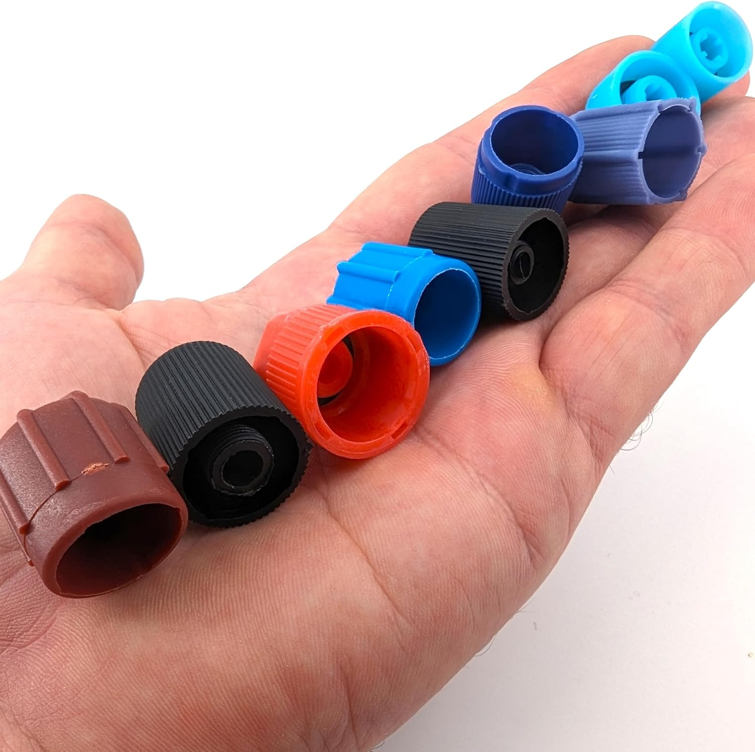 R134A A/C Valve Core & Dust Cap Kit | Assortment of 23 Styles – 188 Pieces | AC