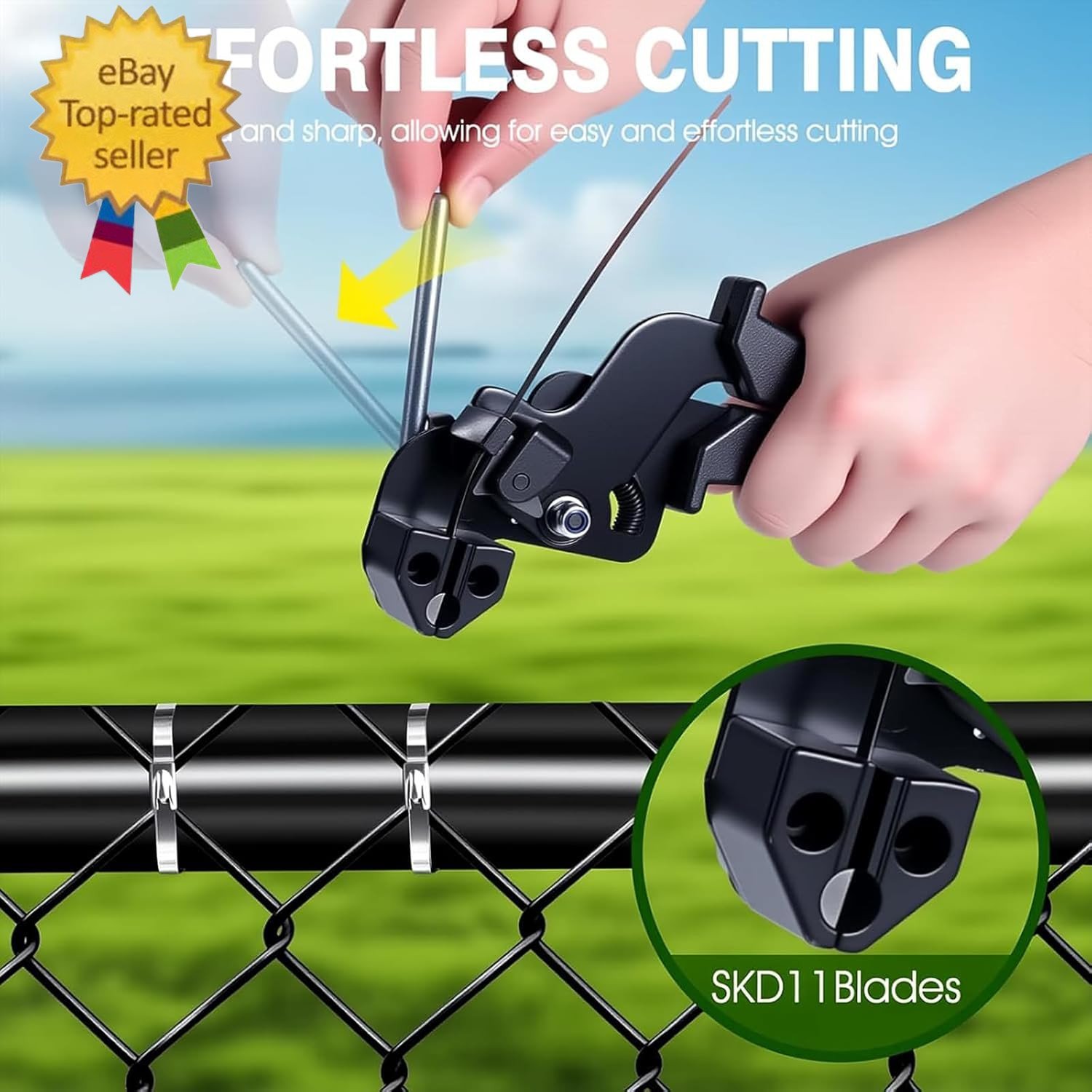 Stainless Steel Cable Tie Kit, 100Pcs 11.8Inch Heavy Duty Metal Zip Ties