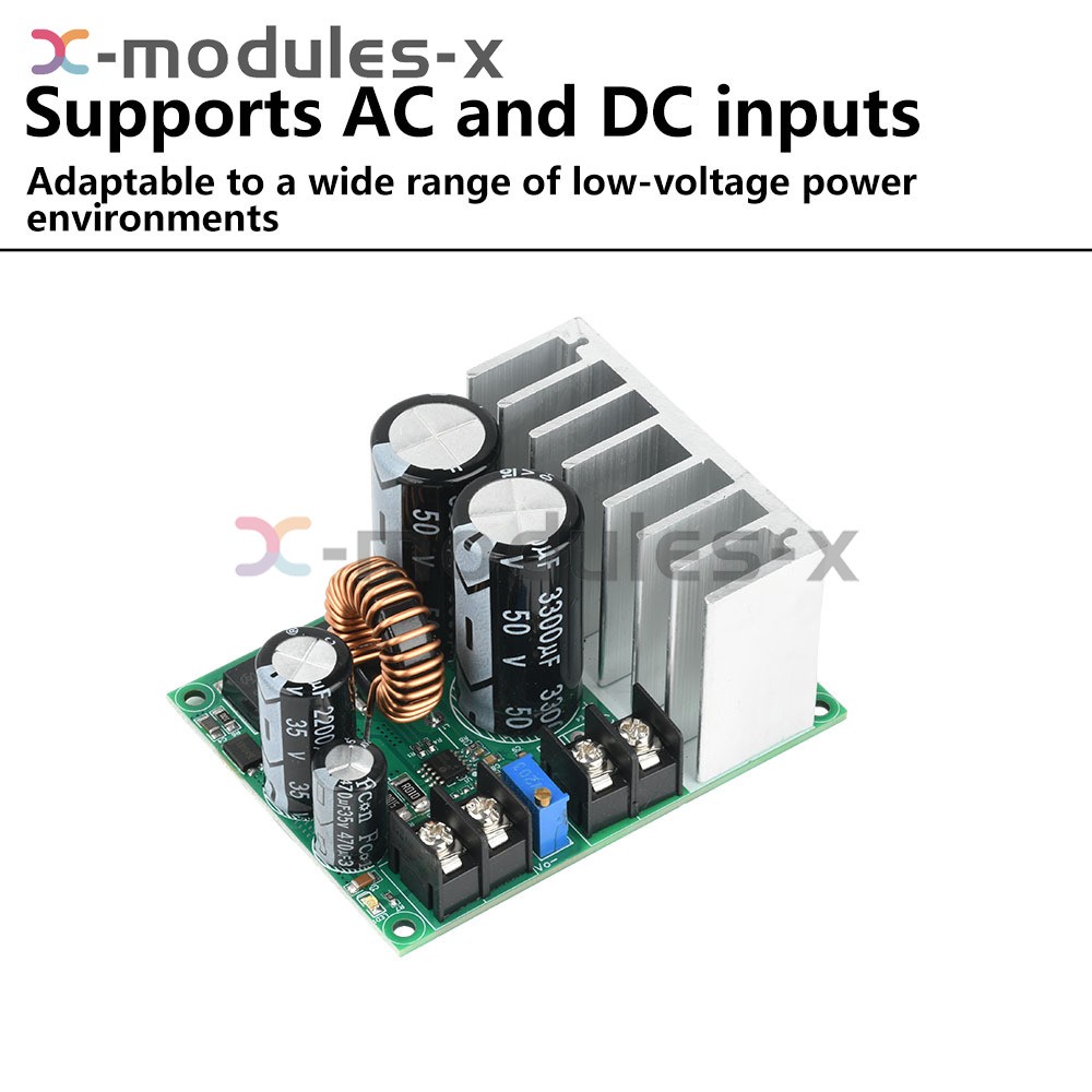 AC 5-25V/DC 8-38V To DC 3.3-32V Buck Power Module 140W Voltage Regulator