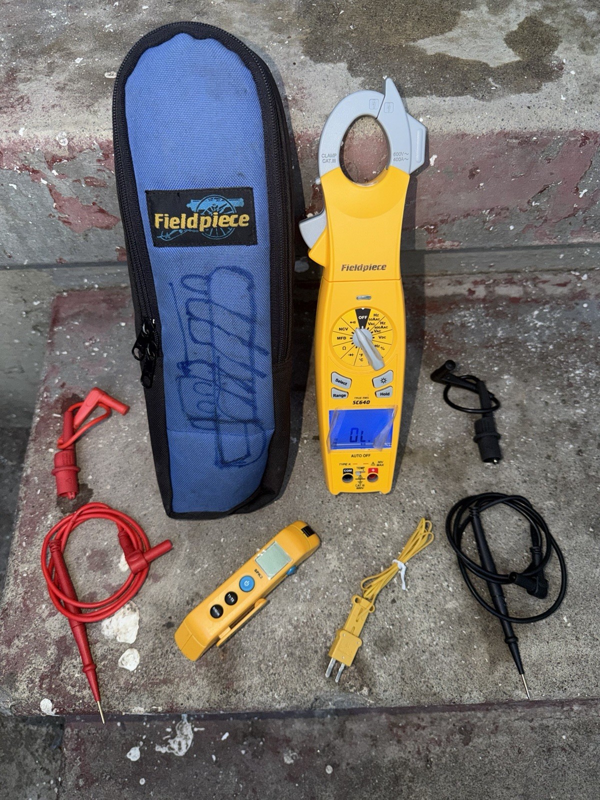Fieldpiece Sc640 Digitalclampmeter, Trms, 400A, 600Vac+spk2