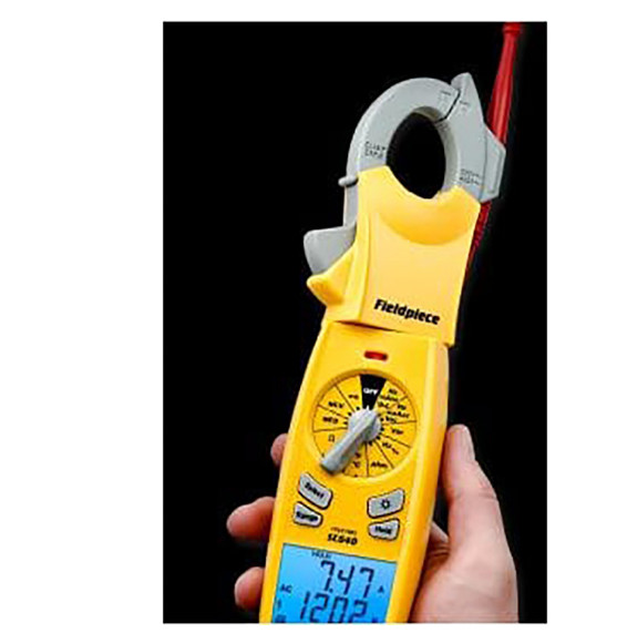 Clamp Meter with Rotatable Dial and LED Flashlight, Now Available.