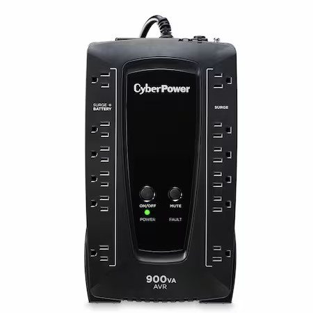Cyberpower Avrg900u Ups System, Line Interactive, Out: 120 V Ac In: 120 V Ac