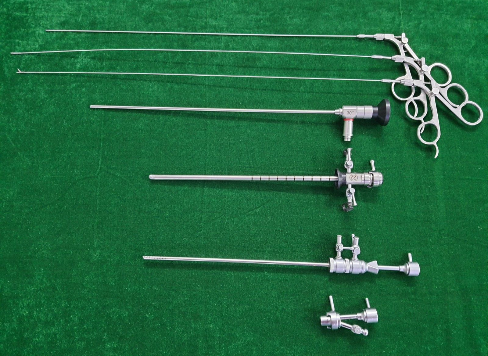 7pc Hysteroscopy Semi Rigid/Cystoscope 4mm/Sheath Urology Surgery Set Reusable