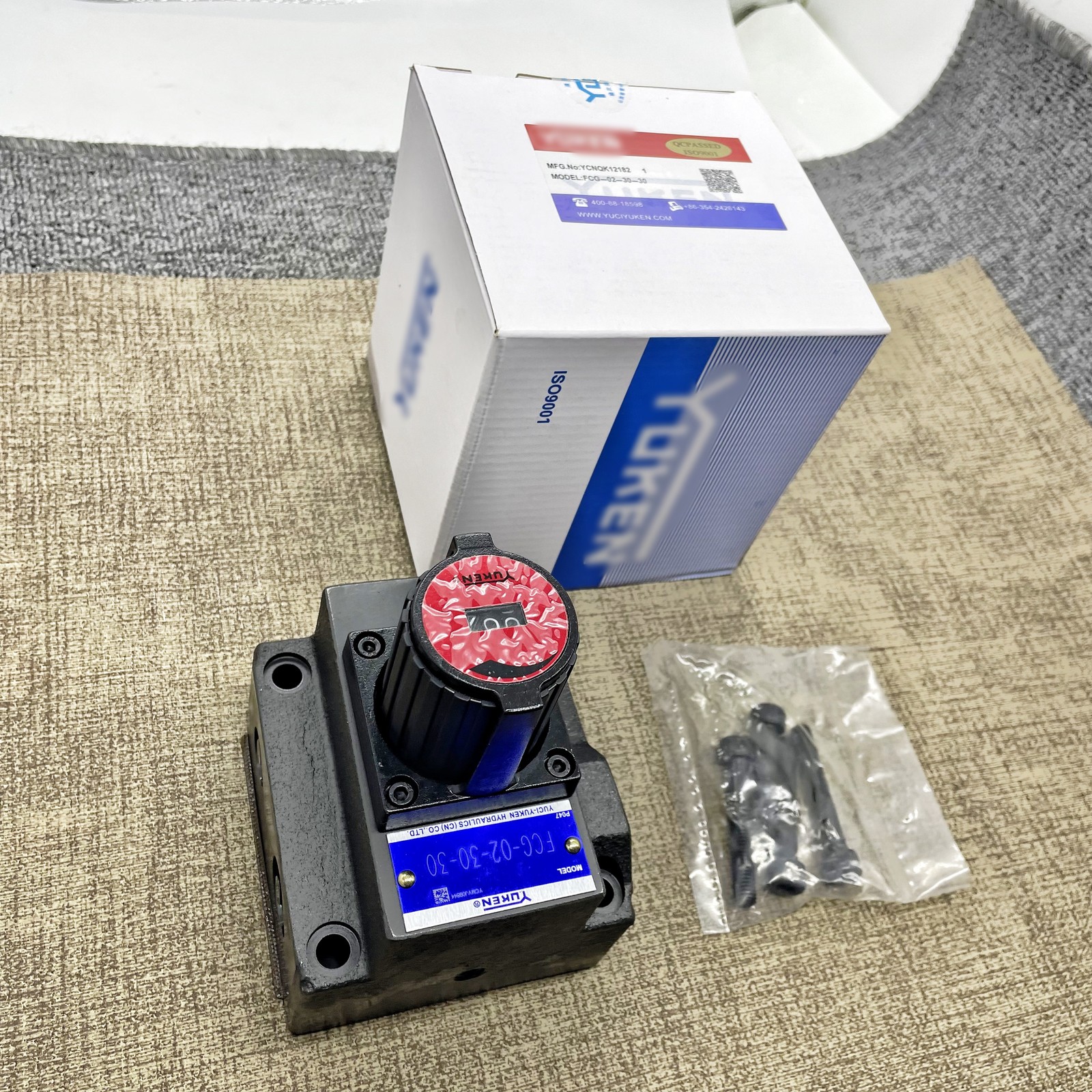 Replacement FCG-02-30-N-30 Speed Control Valve Fits YUKEN Hydraulic