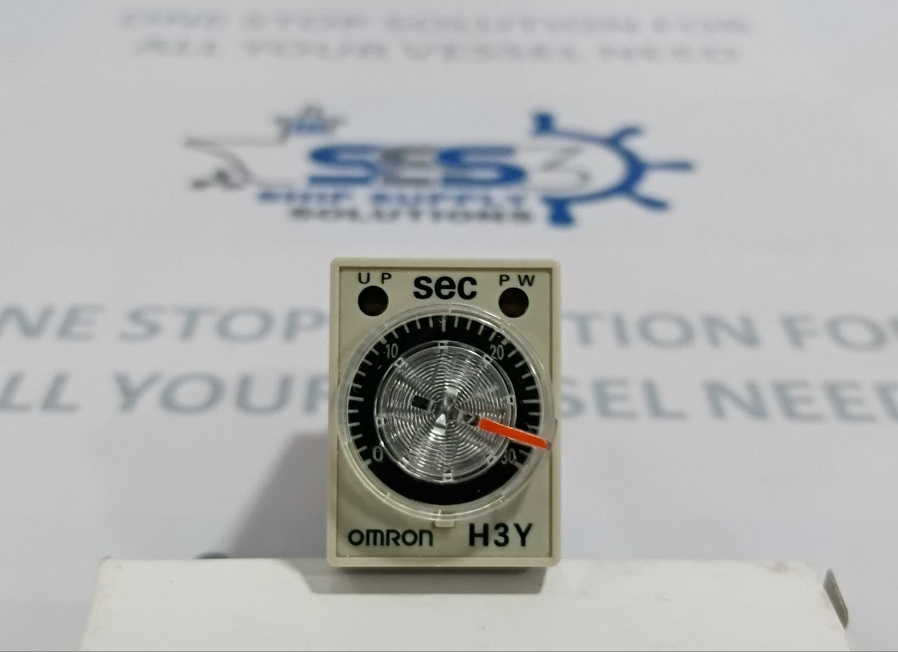 Omron H3Y-4 Timer Range 0-30sec 24VDC (Unused New)
