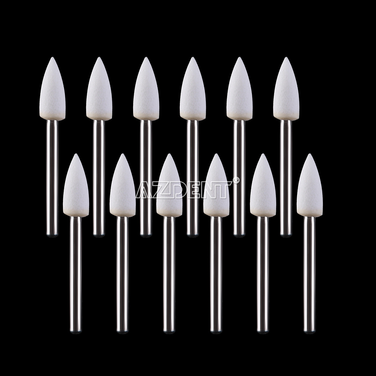 AZDENT Dental Lab Polishing Kit HP RA FG Polisher Burs For Low Speed Handpiece