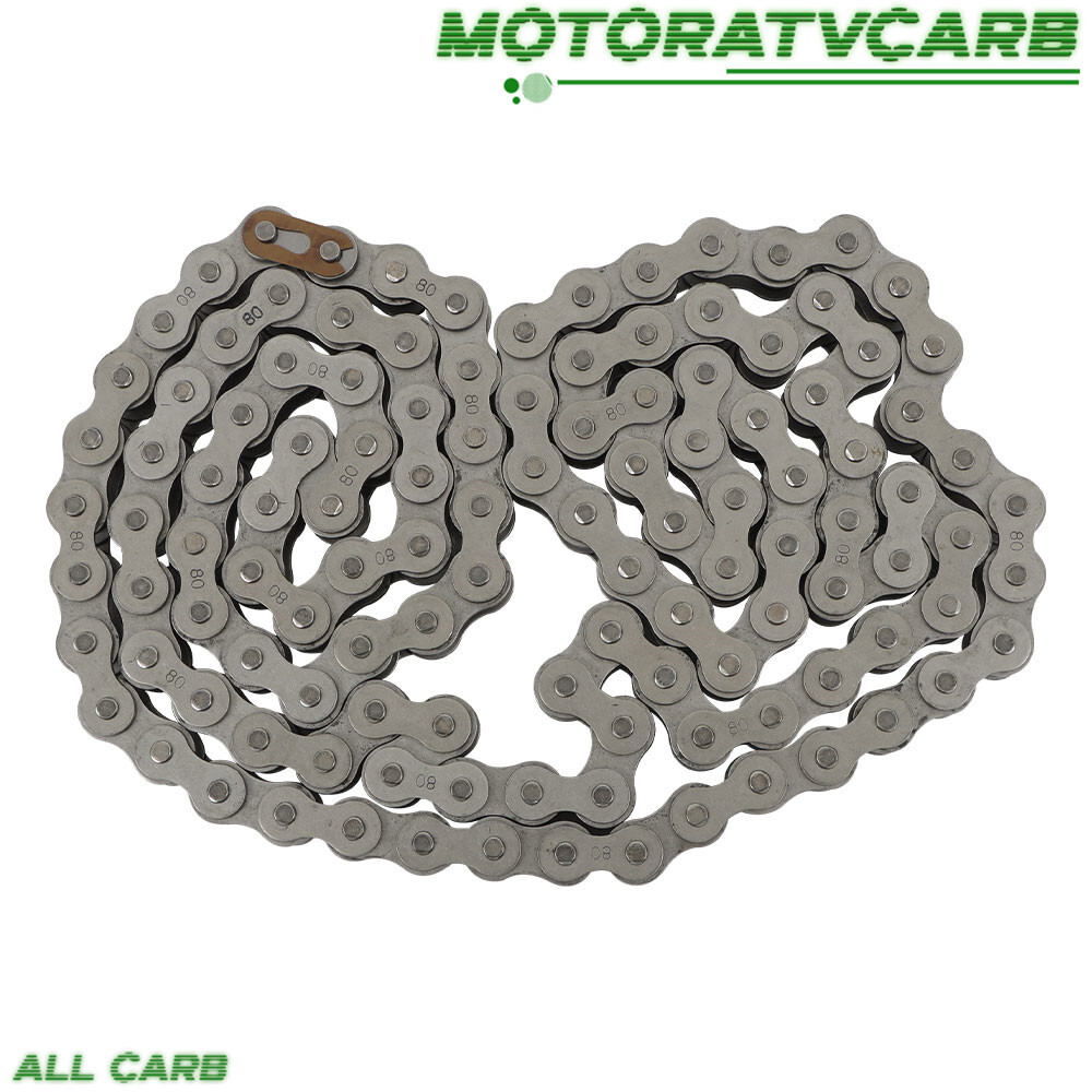 ALL-CARB #80 Heavy Duty Roller Chain × 10 Feet With 1 Connector