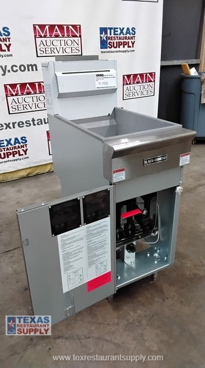 Black Diamond 40Lbs Natural Gas Deep Fryer with manufacturer warranty 1 Year