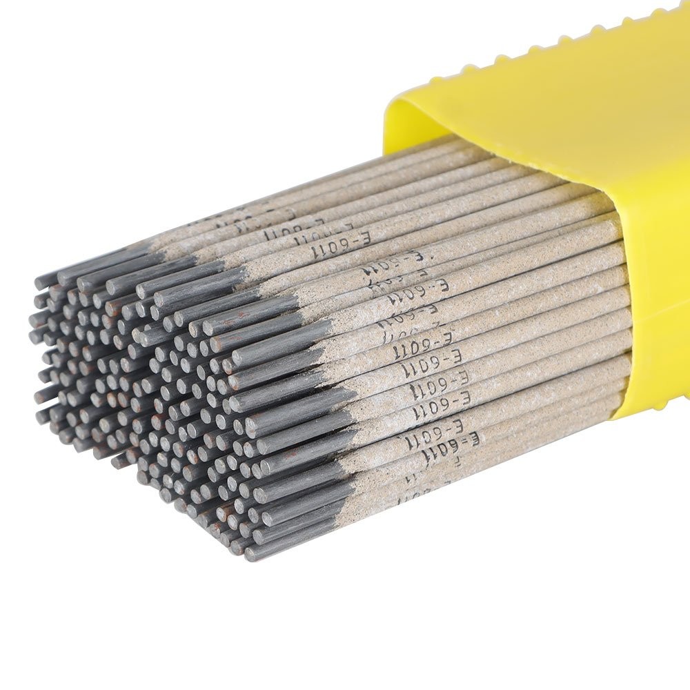 E6011 1/8″ Premium Arc Welding Rods 60lb Carbon Steel Electrode (10-lb × 6-Pack)