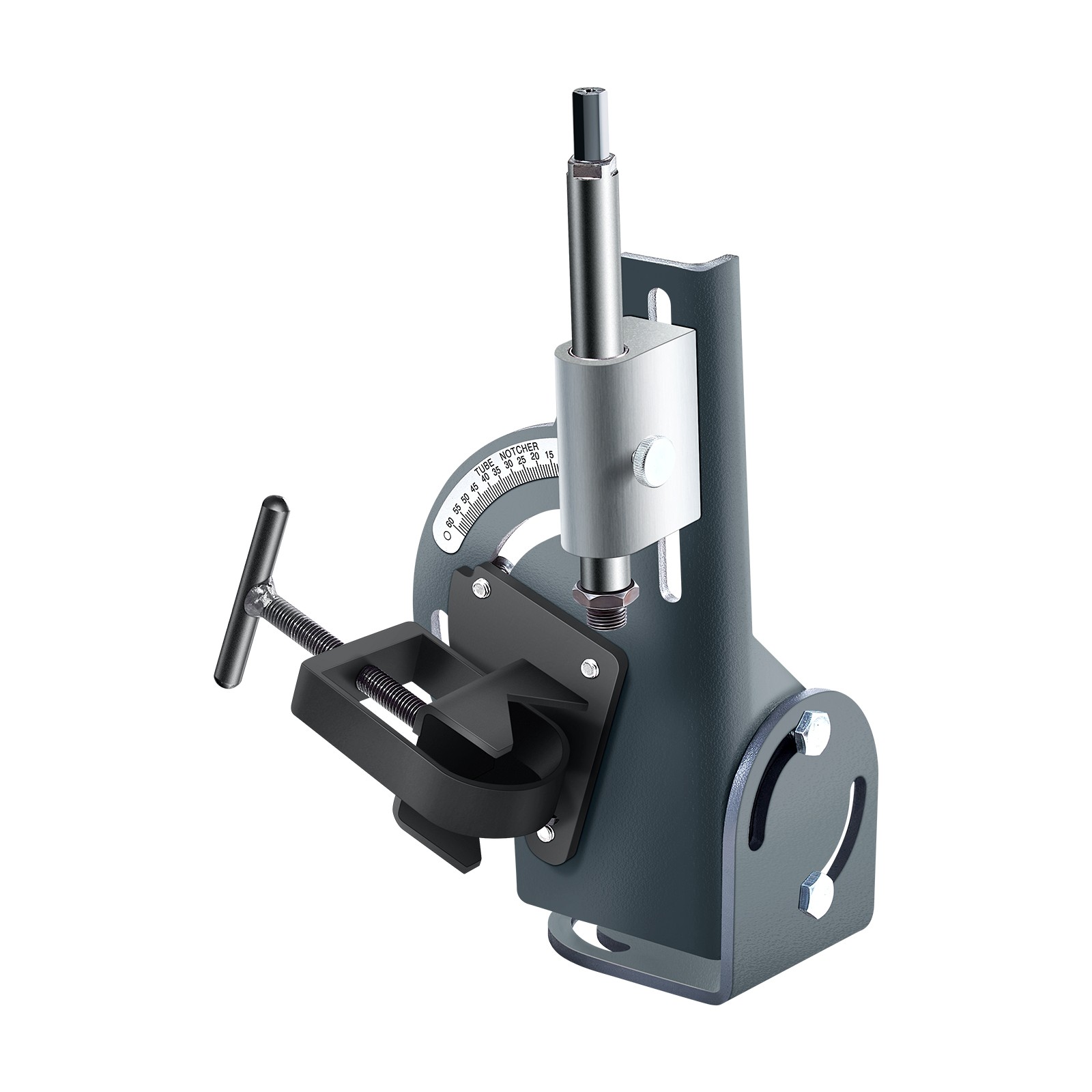 Pipe Notcher 1/2 to 2-inch Tubing Notcher with 0 to 60° Adjustable Angle