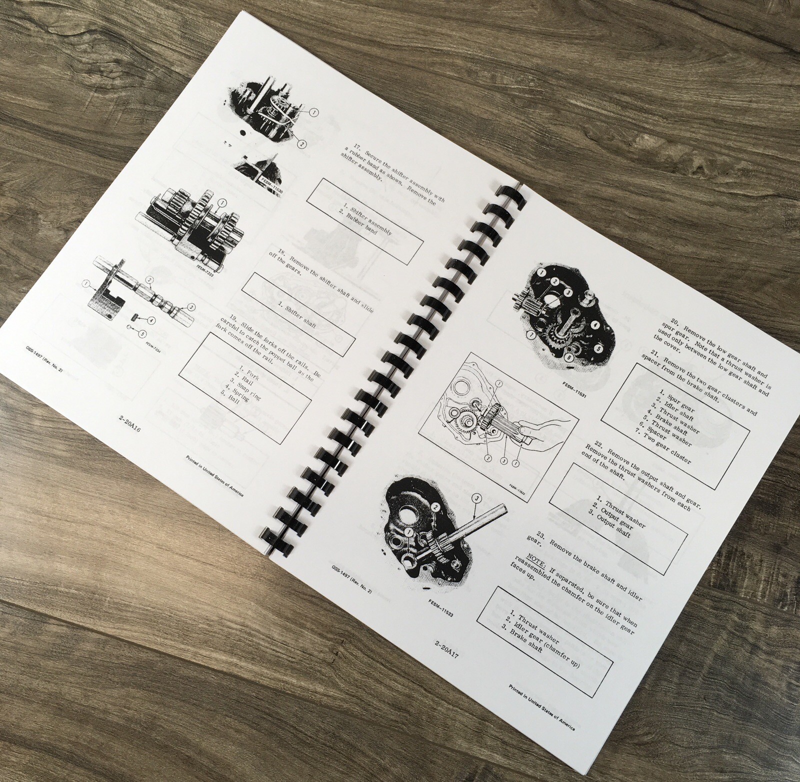 Cub Cadet 782 Garden Tractor Kt17 Series II Engine Service Operators Manual Set