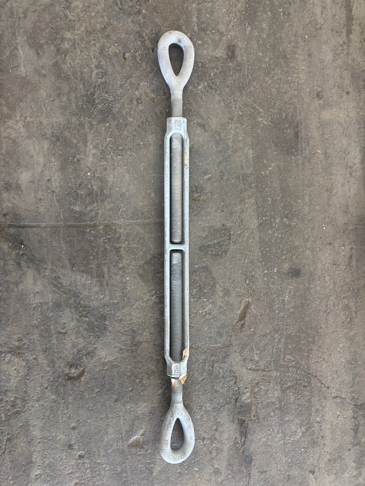 CROSBY EYE TO EYE TURNBUCKLE 41 IN X 71 IN STEEL