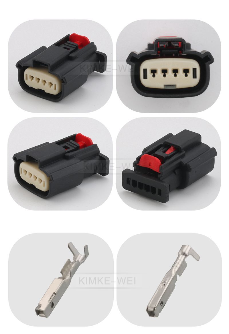 4 Pin/Way Molex MX150 Motorcycle Automotive Male Female Connector Plug Kit