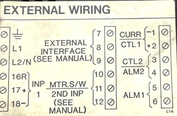 Honeywell DC3003-0-20A-1-DIN-0111 Digital Temperature Control Display 102VAC