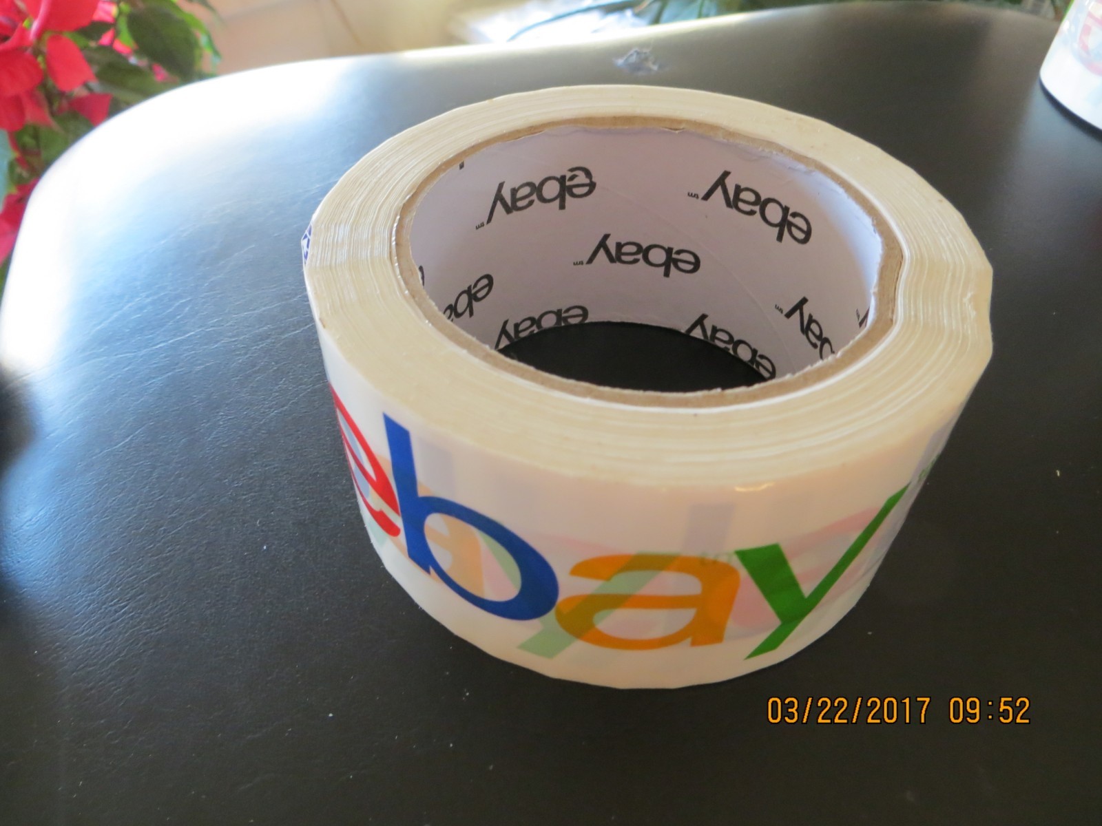 2″ x 75 yard CLASSIC eBay-Branded BOPP Packaging Tape Single Roll FAST FREE SHIP