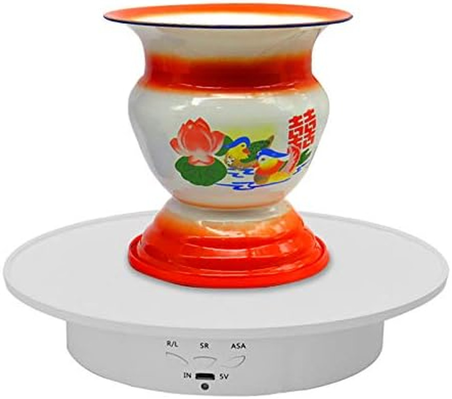 Motorized Rotating Display Stand, 7.87Inch /17.6Lbs Load, 360 Degree