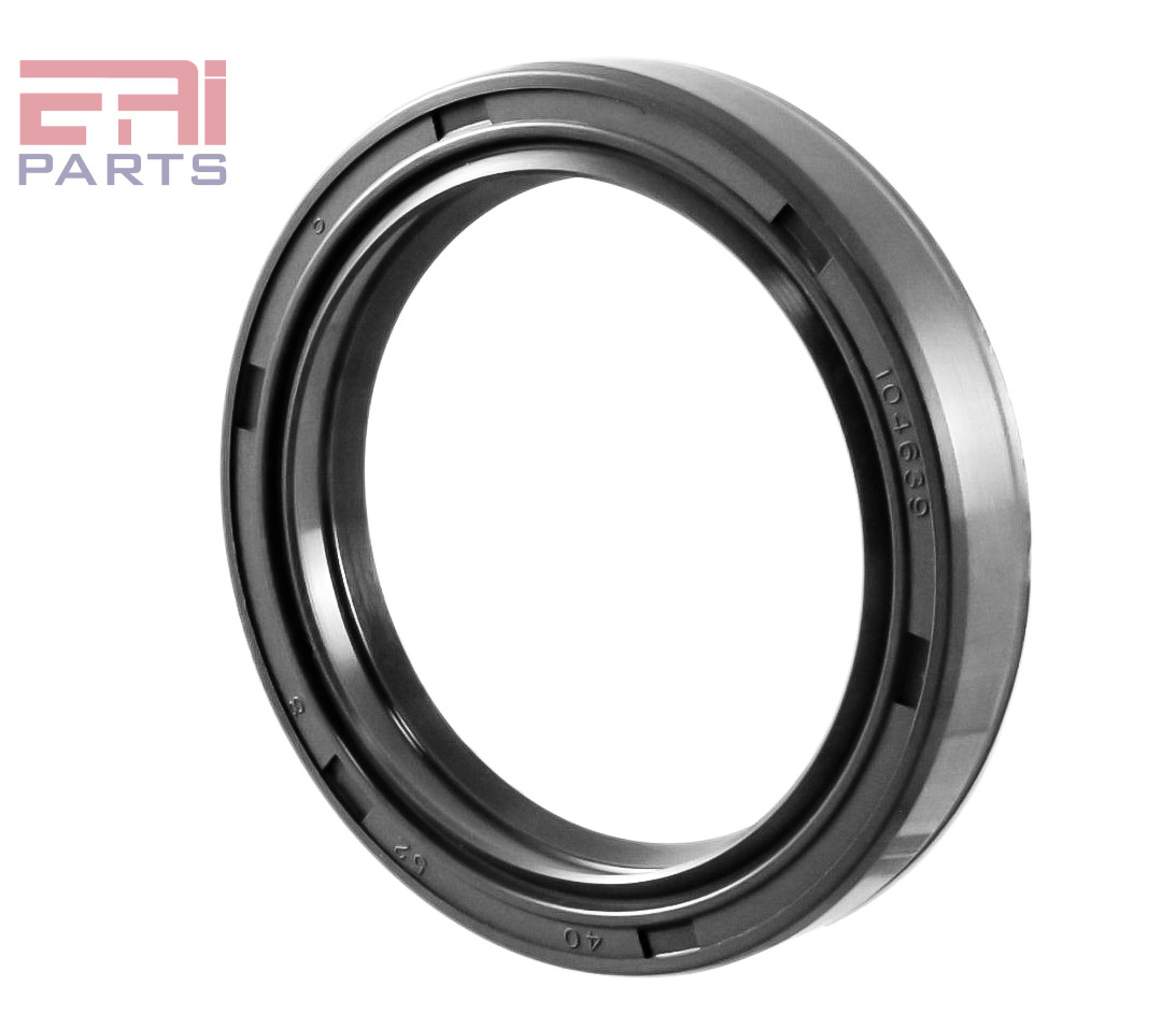 EAI Metric Oil Shaft Seal 40X52X8mm Dust Grease Seal TC Double Lip w/ Spring