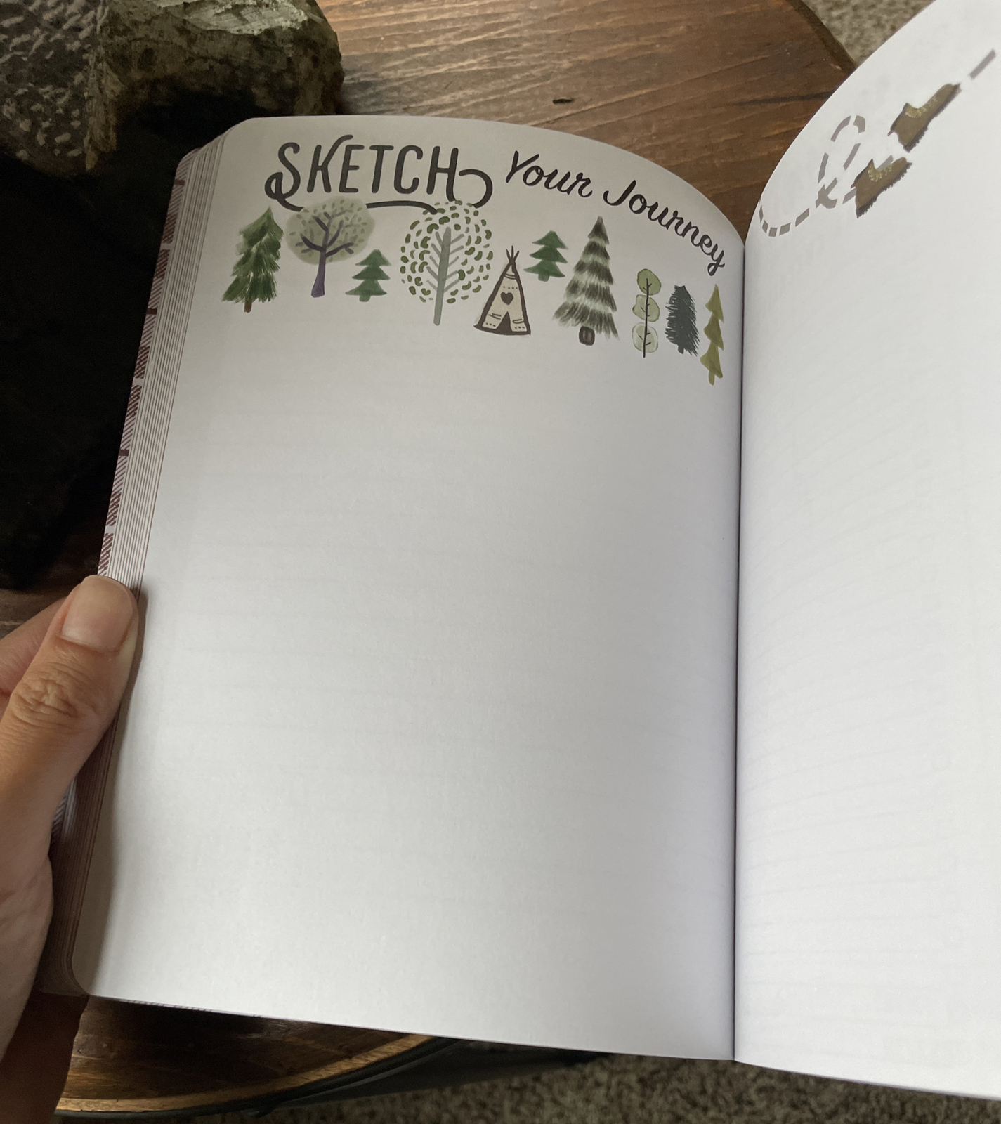 Punch Studio Molly & Rex Soft Cover Guided Journal – A Journal For Explorers