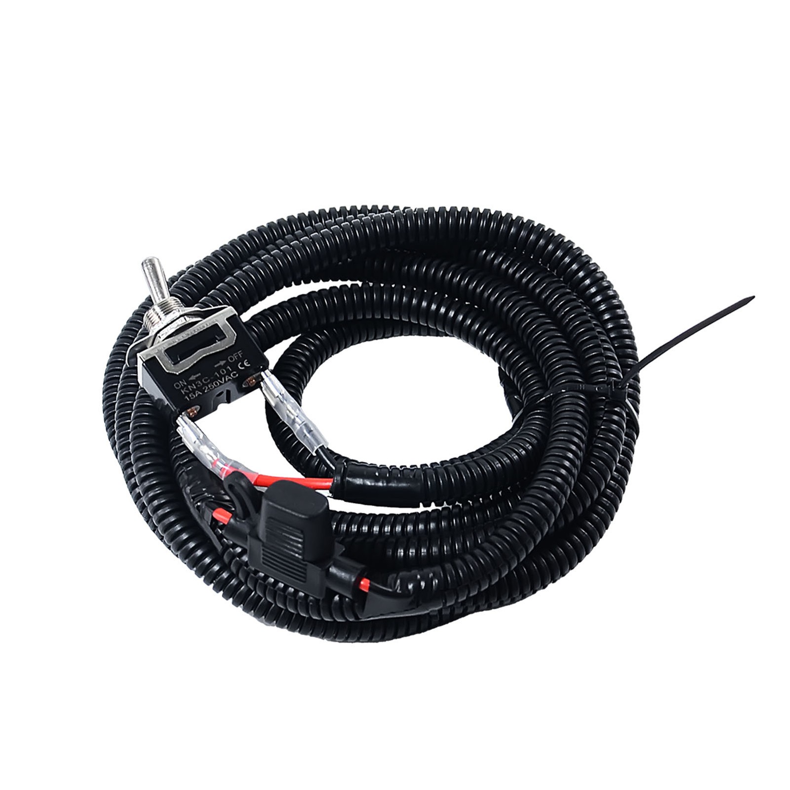 12 24 48 100″ Automotive Switched Fuse Switch For Mini 10A &15A Fuse WIth wire