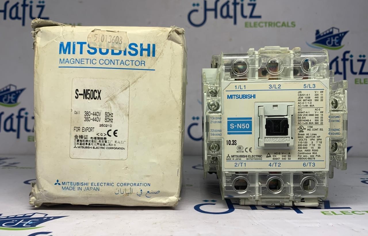 Mitsubishi S-N50 S-N50CX AC380-440V Magnetic contactor FREE FAST SHIPPING