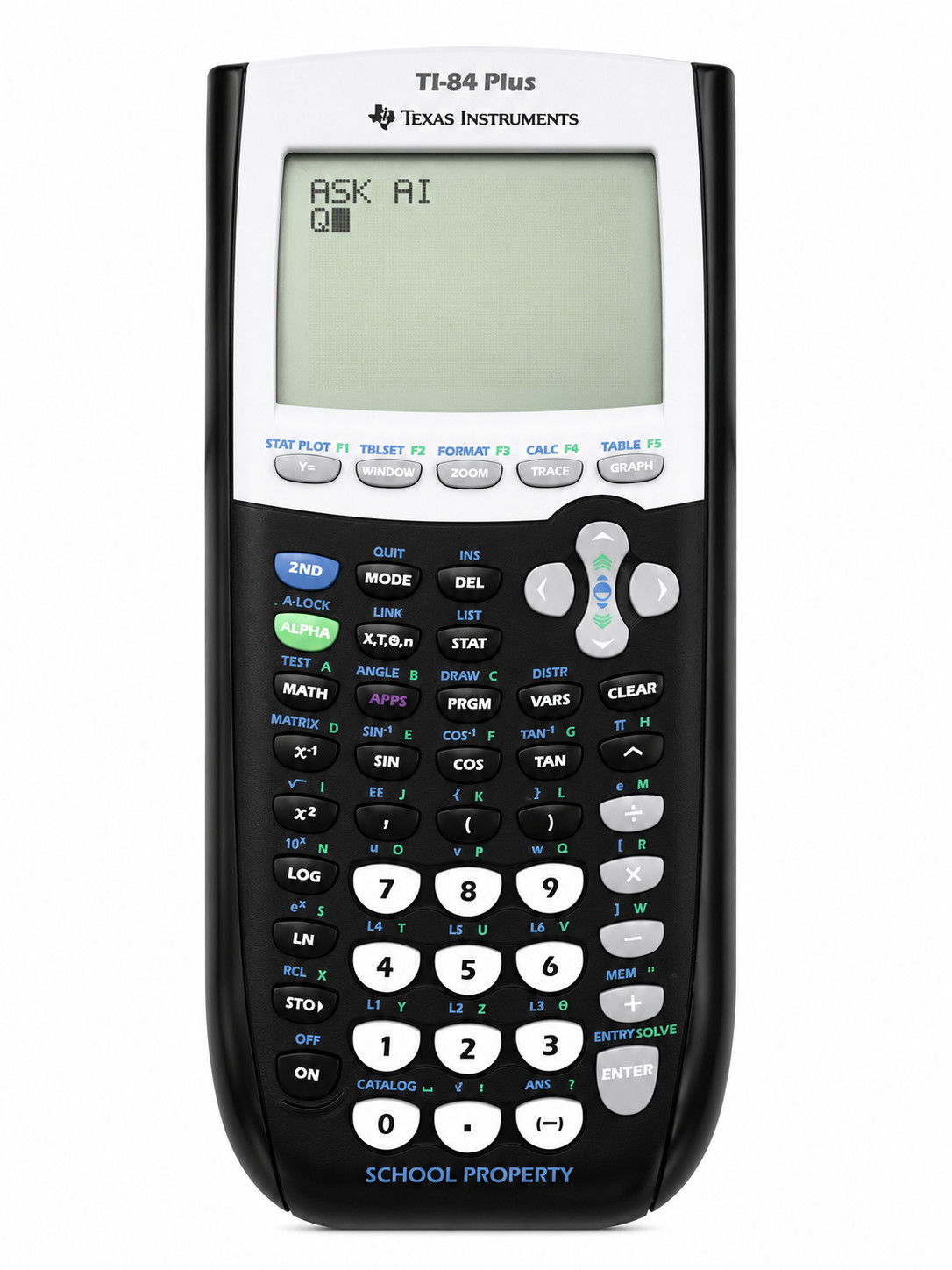 TI-84 Plus AI Calculator w/ ChatGPT + 5MP Camera