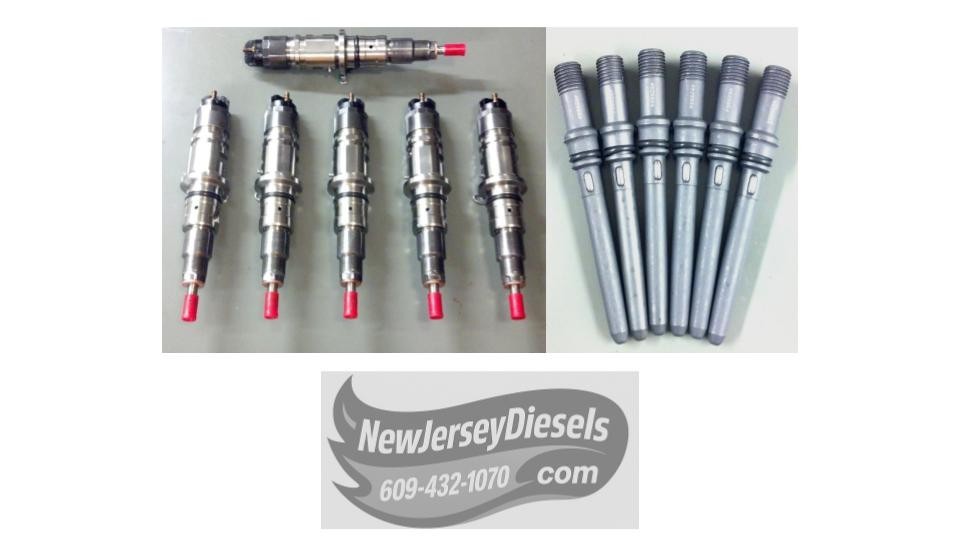 100hp NJD Reman Injector set of 6 Fits: 2007-12 Cummins 6.7