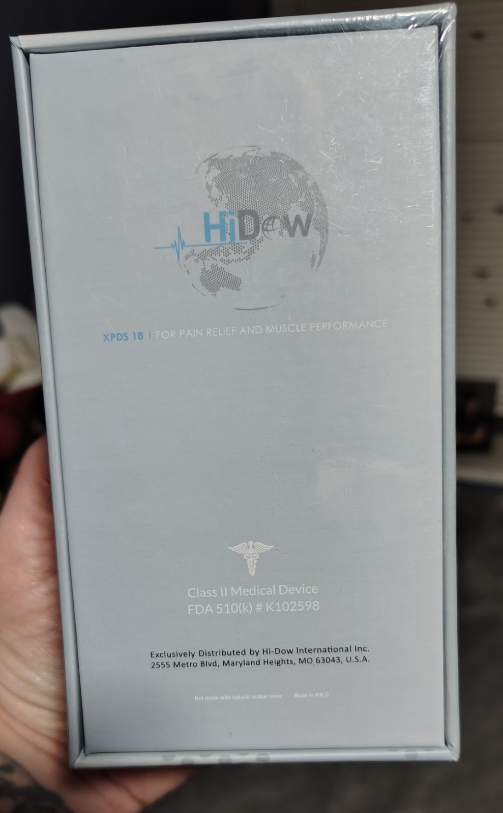 HiDow XPDS 18 TENS Unit Handheld Device for Physical Medicine & Rehabilitation