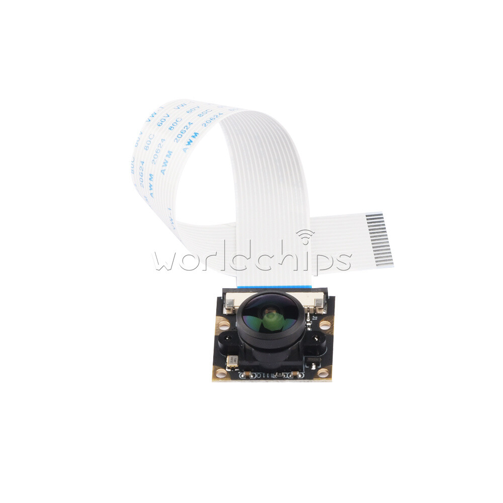 OV5647 Camera Module 5MP 65°-222° Wide-angle Lens For Raspberry Pi 3/4 3B+ DIY