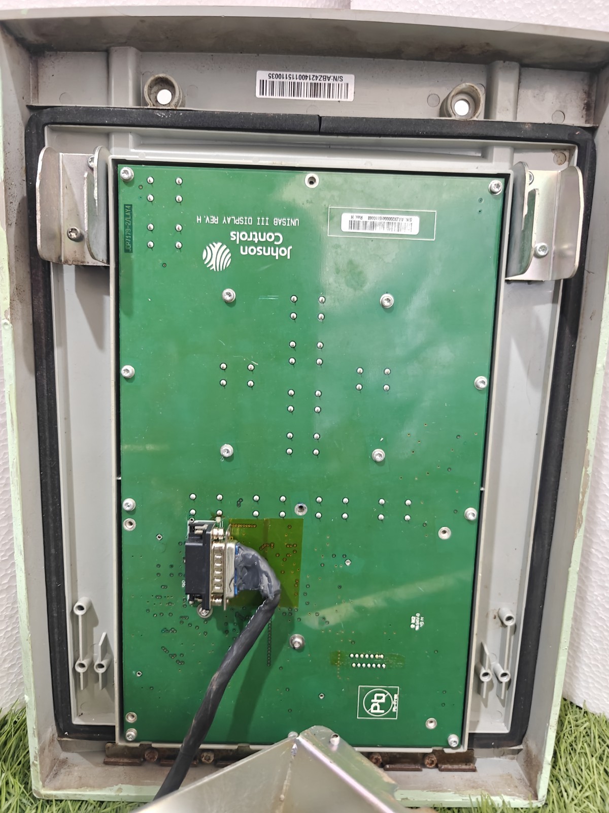 JOHNSON CONTROLS SABROE UNISAB III 4214-001 DISPLAY CONTROLLER UNIT 4209-001