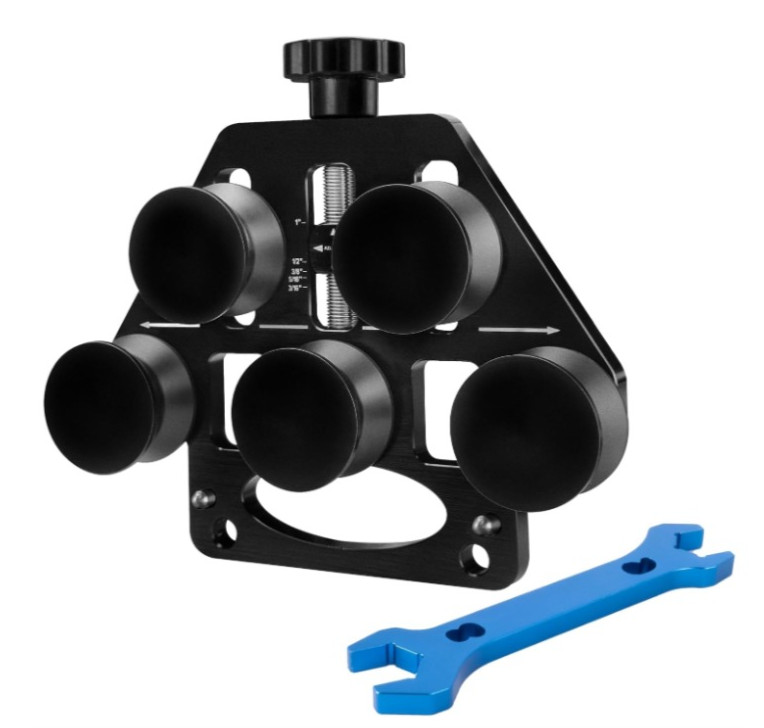 Enderezador de Tubos Ajustable 3/16 a 1″ para Líneas de Freno Cobre y PEX