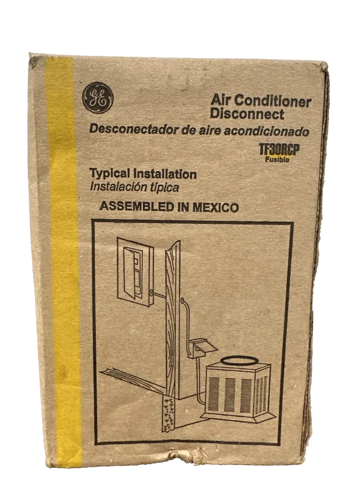 GE 30-Amp 120/240-Volt Fused AC Disconnect TF30RCP