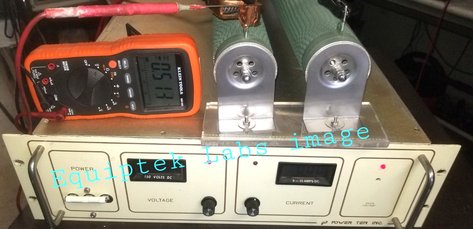 System Power Supply 0 – 150VDC 33ADC 5kW TESTED @ MAX POWER Power Ten 4600D