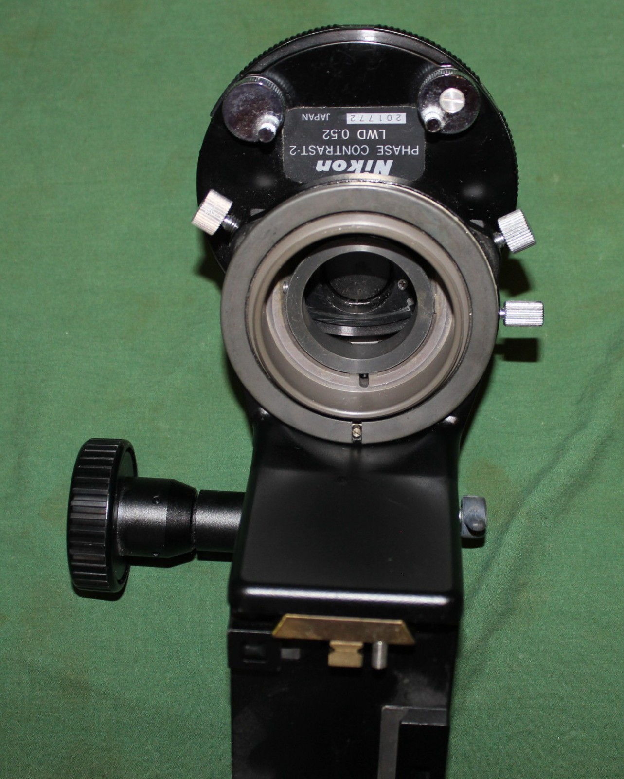 Phase Contrast 2 LWD 0.52 with Mount from Nikon Diaphot 200 Microscope