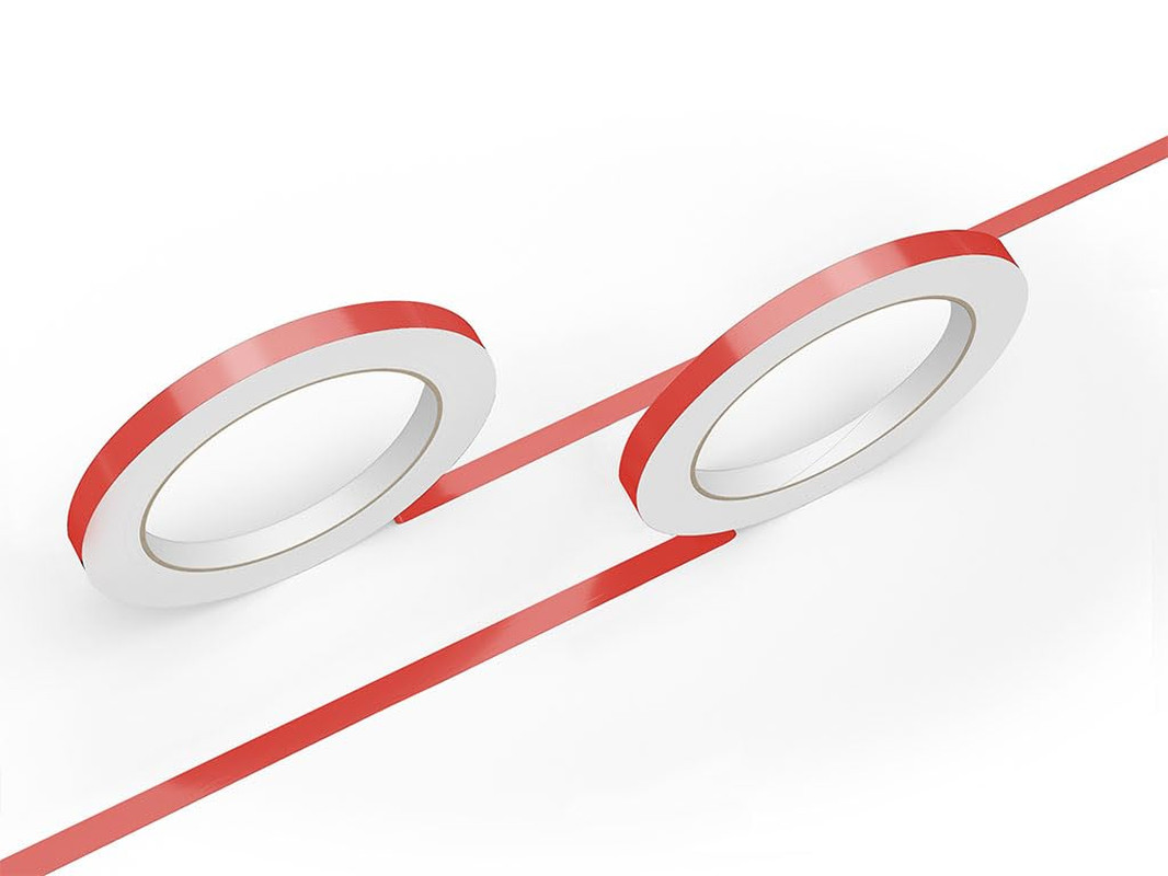 3M 50 Light Red Gloss Vinyl Pinstriping Tape – Vinyl Striping Lines Stickers, St