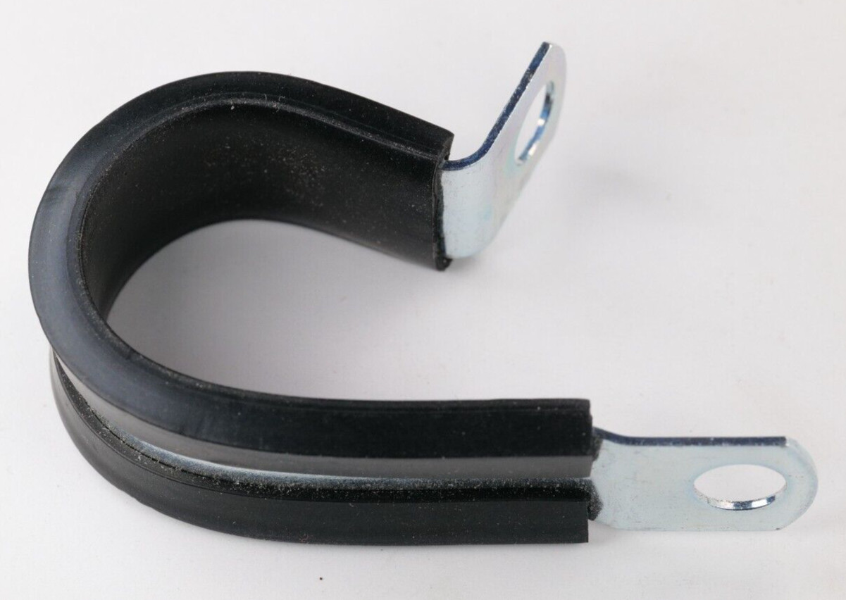 UMPCO Tube Clamps S325G14 7/8″ Plated Steel Cable Clamp, 1/2″ Wide – LOT of 100