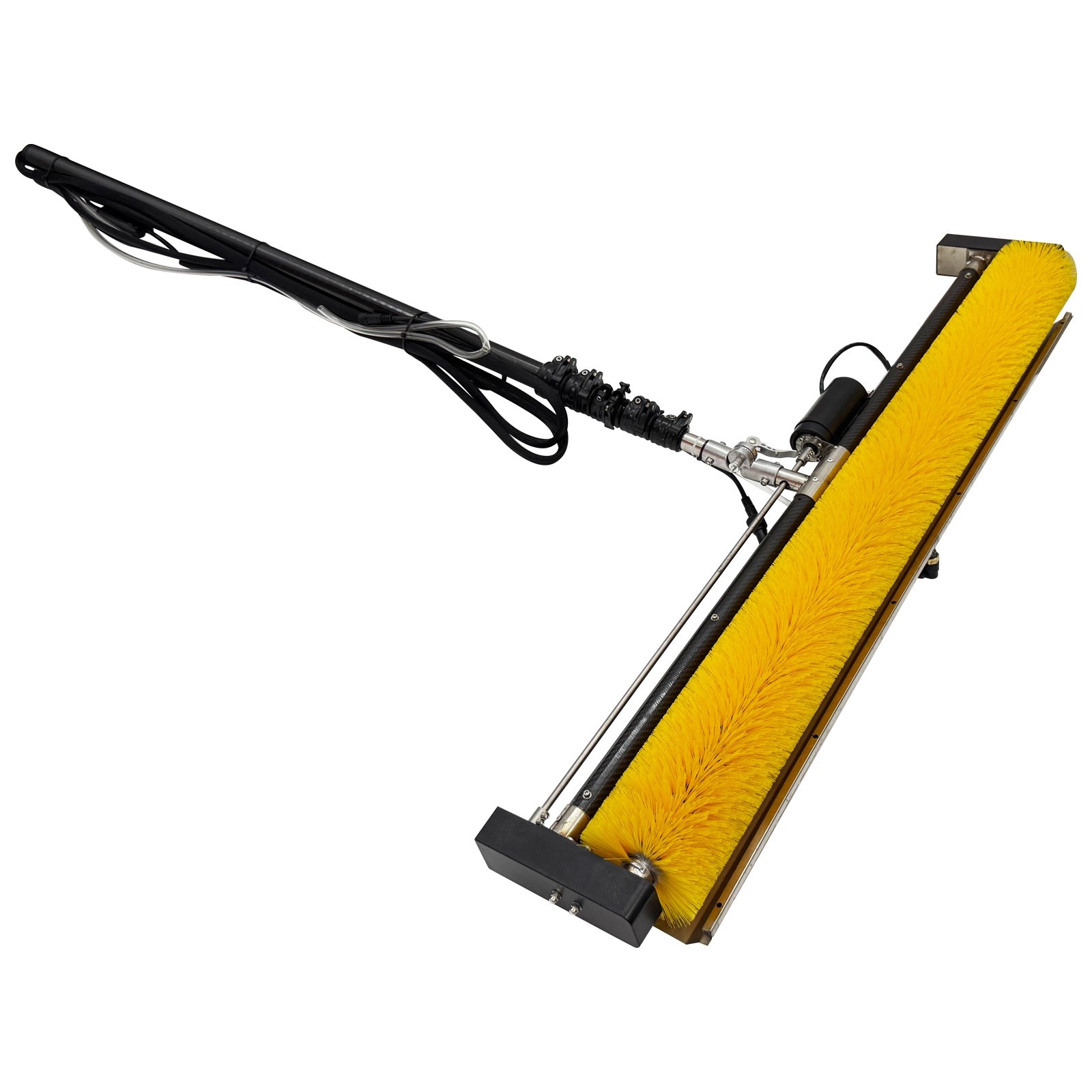 11.5FT/3.5Meters Automatic Solar Panel Cleaner Electric Roller Brush with 110V